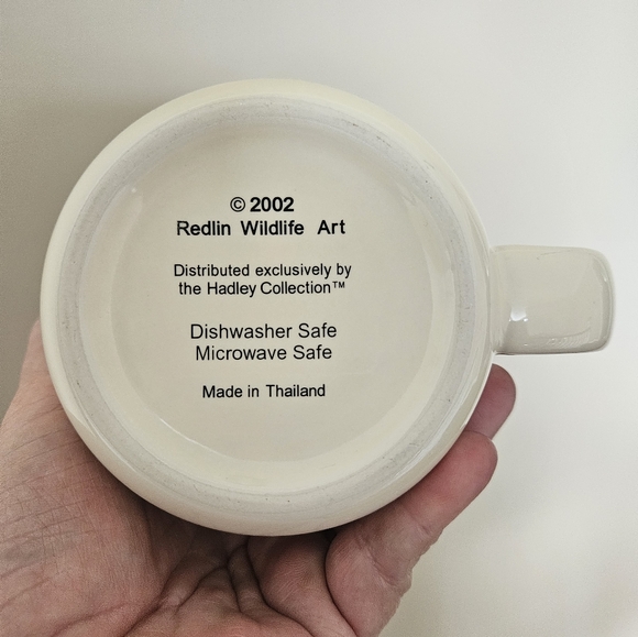 Terry Redlin Changing Seasons Winter Mug 2002 Redlin Wildlife Art like new - Picture 4 of 5